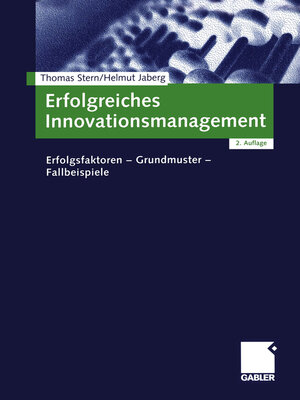 cover image of Erfolgreiches Innovationsmanagement